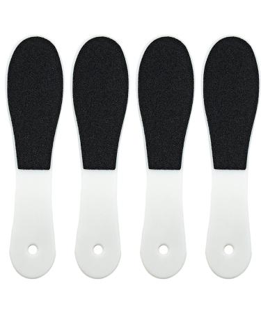 4 Pieces Double-Sided Foot File Foot Rasp File Dead Skin Remover Foot Scrubber Hard Skin Remover Foot Care for Wet and Dry Cracked Feet