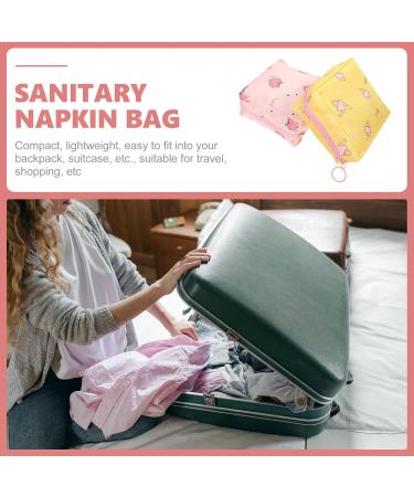 Artibetter Tampon Storage Holder - 2 Pcs Period Pockets for School - Stylish Bags for Teen Girls & Women - Buy Online on GoSupps.com