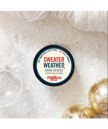 Walton Wood Hand Rescue - Sweater Weather 4oz | Winter Wonderland | Moisturizing Hand Cream for Dry Skin - Shop Now - Buy Online on GoSupps.com