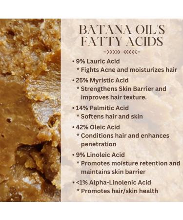 Princess Mudd 100% Pure Artisan Honduran Batana Oil for Deep Conditioning Dull Dry Hair + Hydrating Mask to Restore Moisture, 10 oz - Buy Online on GoSupps.com