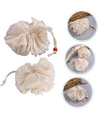 Buy FOMIYES 2 Pcs Foaming Net Loofah Sponge - Men's Bath Shower Scrubber & Body Wash Ball | International Shipping - Buy Online on GoSupps.com