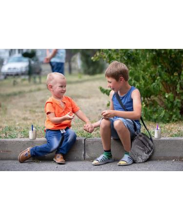 Housavvy 10 Oz Kids Stainless Steel Cups - Insulated, Spill Proof Toddler Cups with Straws, Lids, and Handles - BPA Free Sippy Cups for Toddlers - Silver-Duck Design - 4 Pack - Buy Online on GoSupps.com