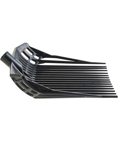 Kerbl Dung Fork EcoFOFOF - 16 Tines Black Durable Plastic Hay Fork (28 x 30 cm) - International Shipping Available - Buy Online on GoSupps.com