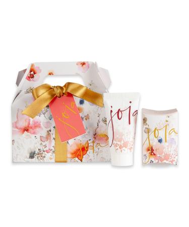 Joia Winter/Spring Scented Moisturizing Gift Set Bar Soap and Shea Butter Hand Cream Vanilla & Coco 2.4 Fl Oz