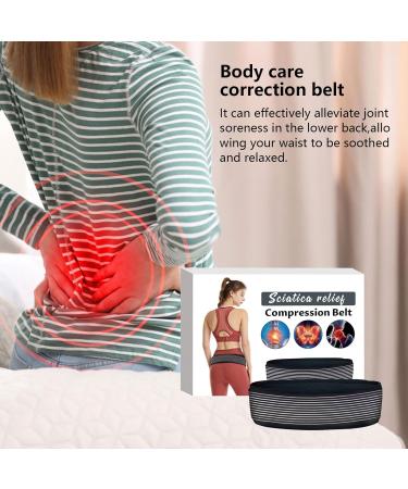 Self-Adhesive Lower Back Belt | Skin-Friendly Waist Girdle for Comfort & Support | Perfect for Sleeping Walking Driving & More - Buy Online on GoSupps.com