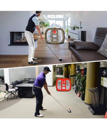 Gagalileo Pop Up Golf Chipping Net - Collapsible 24x28 Target with 12 Foam Balls (Noble Blue) - Buy Online on GoSupps.com