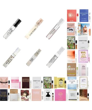 High End Designer Perfume Sample Set for Women - Pack of 6 Perfume Samples for Women
