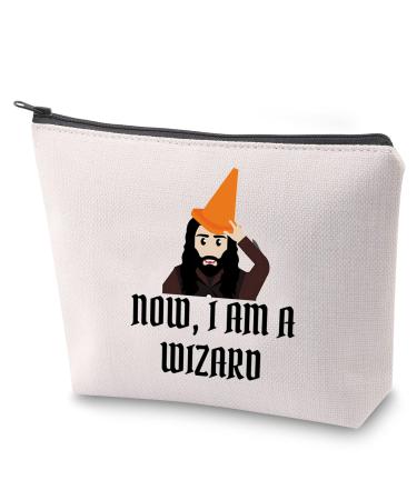 BAUNA Now I am a Wizard Zippered Makeup Bag What We Do in The Shadows Wizard