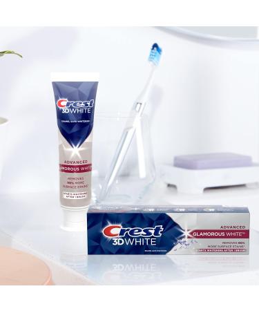 Crest 3D White Advanced Glamorous White Teeth Whitening Toothpaste - 3.8 oz (Pack of 3) - Buy Online on GoSupps.com