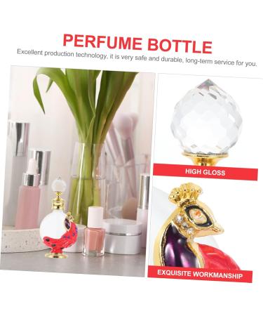 Ipetboom Middle Eastern Perfume Bottle Arabic Perfume Home Diffuser Empty Storage Bottle Empty Fragrance Bottle Egyptian Perfume Vintage Perfume Dispenser Glass Filling Statue Red 13x9x4cm Red - Buy Online on GoSupps.com