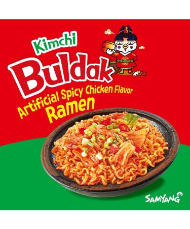 Samyang Kimchi Flavour Hot Chicken Noodle Ramen (Pack of 20) by CNMART - Buy Online on GoSupps.com