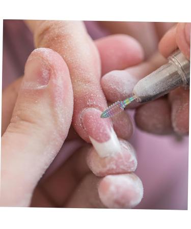 Housoutil Acrylic Nails Acrylic Drill Bits Exfoliating Nail Care Exfoliater Manicure Drill Bit Nail Grinding Head Front Tool Accessories Nail Supplies Women's Nail Flakes Tungsten Steel - Buy Online on GoSupps.com