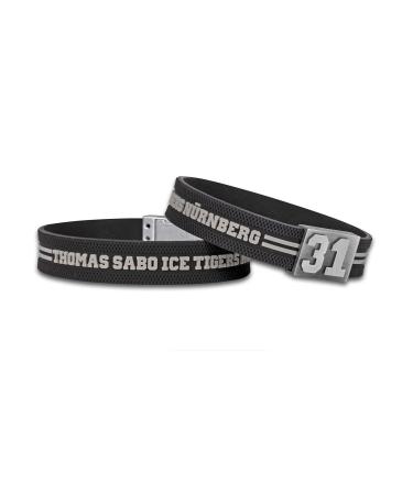 Brayce N rnberg Ice Tigers Bracelet with your jersey number 00-99 I pure ice hockey with the Icetian jersey on the wrist.