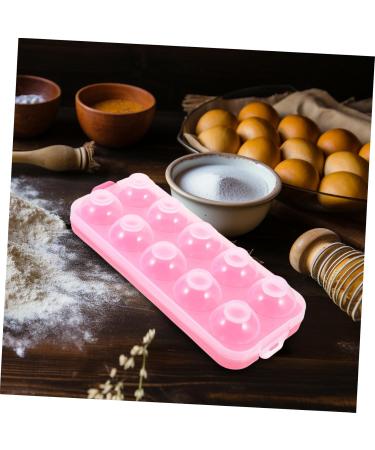 Healeved Refrigerator Egg Trays Egg Holder for Fridge Egg Container Storage Box Food Plastic Box - Buy Online on GoSupps.com