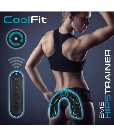CoolFit EMS Hips Trainer - Tone & Strengthen Muscles Black 1 Pack | International Shipping Available - Buy Online on GoSupps.com