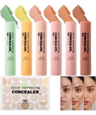  G n rique Concealer Stick Multi-Shade Concealer Stick Set for Blemish Coverage and Skin Tone Correction Lightweight Creamy Texture with Long Wear Finish for Daily Makeup Use 4g - Buy Online on GoSupps.com