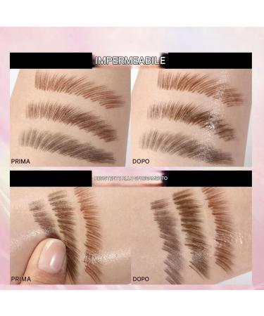 Eyebrow stick long lasting 14 ml ultrafine tip natural makeup for all days and occasions 02 Brown - Buy Online on GoSupps.com