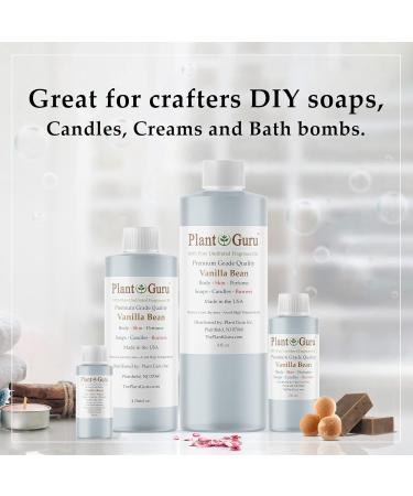 Vanilla Bean Fragrance Oil 8 fl. oz. | Perfect for DIY Soap Candles Aromatherapy & More - Buy Online on GoSupps.com