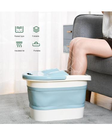 Bain de Pieds Bain de Pieds contr l au Toucher Massage Portable Trempage des Pieds pour Laver les Pieds (BLUE) - Buy Online on GoSupps.com