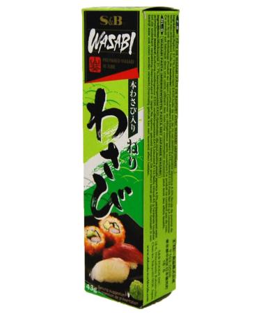 S&B Wasabi Paste 43g - Authentic Japanese Horseradish Sauce for Sushi & Dishes | Buy Online - Buy Online on GoSupps.com