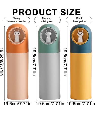 Buy Niziriooo Children s Travel Toothbrush Set | 3-Piece Portable Toothbrush & Toothpaste Case | Fun Caricature Design for Camping & Outdoors - Buy Online on GoSupps.com