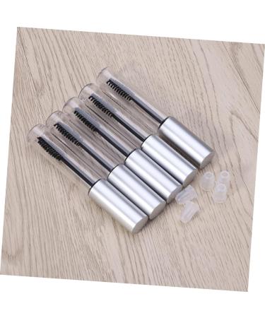 Healvian 10 Pcs Eyelash Cream Bottle Clear Mascara for Eyelashes Clear Lash Mascara Eyelash Brush Tube Silver 1 g (Pack of 1) Silverx2pcs - Buy Online on GoSupps.com