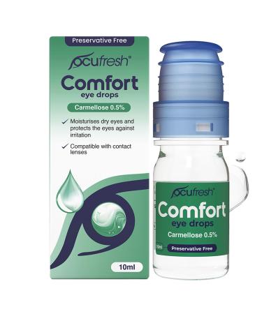 Ocufresh CARMELLOSE 0.5% for Dry Itchy Eyes Lens-Friendly for Irritated & Dry Eyes from Ocufresh | 10ML