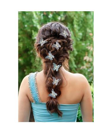 Sdoowes 8PC Butterfly Mini Hair Clips | Slipproof Hair Clamps for Women & Girls | Perfect Gift in 8 Colors - Buy Online on GoSupps.com