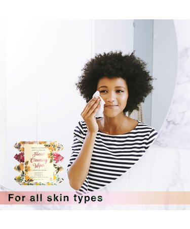 Beauty Concepts Facial Wipe Set - 4 Packs of Makeup Removing Wipes with Coconut Lemon & Eucalyptus Gardenia and Vitamin C - Buy Online on GoSupps.com