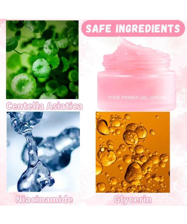  SOETDERT Pore Primer Gel Cream Invisible Foundation Gel Cream for All Skin Types - 2 Pack - Buy Online on GoSupps.com
