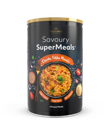 Protein Works - Hearty supermeals vegan and protein -rich 26 vitamins and minerals cheeky Tikka Masala 10 meals Cheeky Tikka Masala 900g