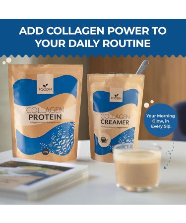 FOODIN Collag ne en Poudre Peptides Hydrolys s 100% Grass-Fed Type 1 & 3 Soutien Peau et Articulations Prot ines Purement Bio 200 g 200g - Buy Online on GoSupps.com