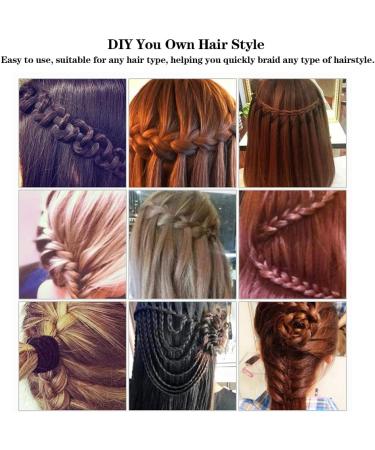 QISUO Electronic Quick Hair Braiding Tool USB Powered Automatic Hair Braider Hine Braid Maker DIY Magic Hair Styling Tools - Buy Online on GoSupps.com