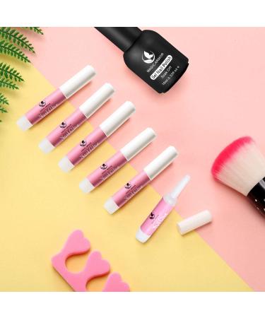 15 PCS Professional Nail Glue for Acrylic & False Nails - Super Bond Adhesive for Broken & Press on Nails - Buy Online on GoSupps.com