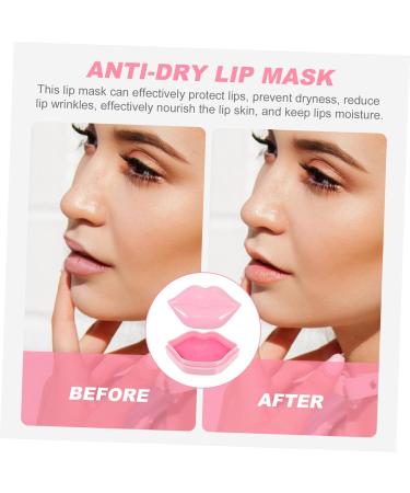 Gatuida Masque Hydratant L vres 20 Pi ces Film Anti-dess chement Gel Nourrissant pour L vres S ches Femmes Soin de Nuit Hydratation Intense Rose Bo te de Rangement - Buy Online on GoSupps.com