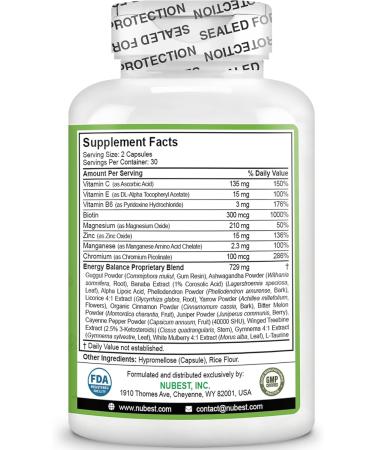 Blood Sugar - Advanced Formula with Bitter Melon Ashwagandha Cinnamon Chromium Magnesium Vitamins Alpha Lipoic Acid Cayenne Pepper & More | 60 Capsules | 1 Month Supply New 60 Count (Pack of 1) - Buy Online on GoSupps.com