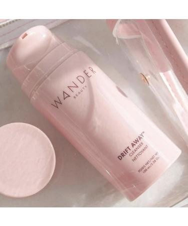 Wander Beauty Drift Away Face Cleanser - Reviving Foaming Anti-Aging Wash with Guava Acai & Sea Kelp - Removes Makeup & Impurities - Non-Stripping Formula - 3.38 oz - Buy Online on GoSupps.com
