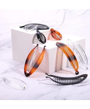 Sibba 9-Piece French Banana Clips and Fishtail Hair Comb Set - Multicolor Hair Styling Accessories for Women and Girls - Buy Online on GoSupps.com