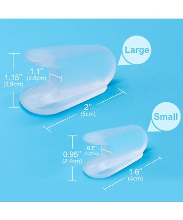 Buy Bukihome Silicone Toe Separator - 8 Pieces for Bunion Relief & Overlapping Toes | Best Toe Spacers for Comfort - Buy Online on GoSupps.com