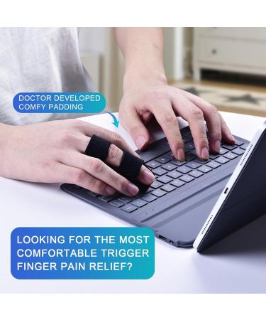 Euioocctory Finger Rail Set - 3 Adjustable Bandages for Sprains Arthritis & Tendon Inflammation | Unisex | Durable Aluminum Design - Buy Online on GoSupps.com