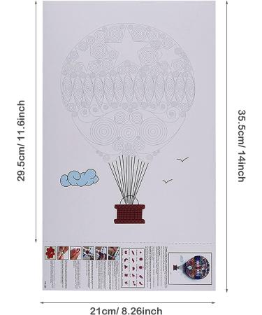 48 PCS Woohome Paper Quilling Kit for DIY Handcrafts and Home Decoration - Buy Online on GoSupps.com