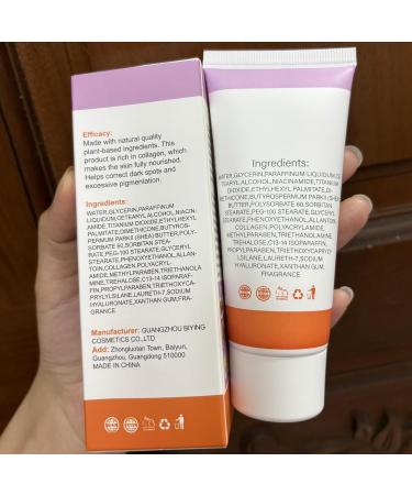 Dark Spot Corrector Cream - Remove Dark Spots on Face & Body | Collagen & Niacinamide | Instant Results | 2 oz - Buy Online on GoSupps.com