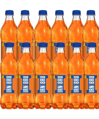 12 x IRNN BRU 500ml Bottle - Sparkling Flavoured Soft Drink with Sugar and Sweeteners - Buy Online on GoSupps.com