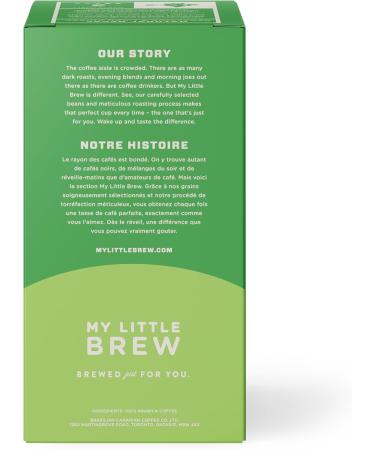 My Little Brew - Natural Decaf Single Serve K-cup Pod Compatible with Keurig K-Cup Brewers 24-Count - Buy Online on GoSupps.com