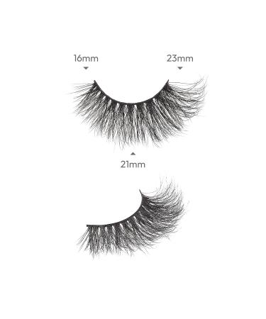 i-ENVY Luxury Mink Collection False Eyelashes - 100% Real Mink for Glamorous Eyes - Maximum Fluffiness and 3D Multi-Curl Angle - 1 Pack - Buy Online on GoSupps.com
