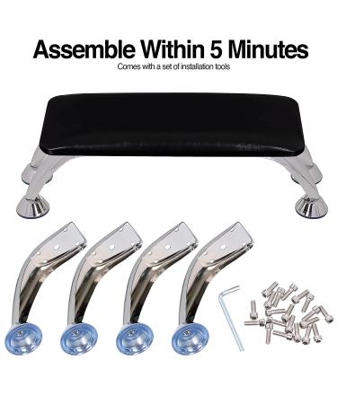 DIUCIS Nail Arm Rest Cushion - Professional Manicure Hand Pillow for Acrylic Nails Technician - Black - Buy Online on GoSupps.com