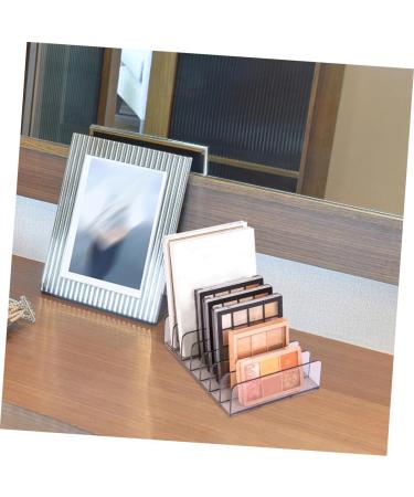 Mipcase 4 Pcs Cosmetic Storage Box Vanity Trays Clear Eyeshadow Organizer Eyeshadow Holder Makeup Make up 17X12CMx2pcs Greyx2pcs - Buy Online on GoSupps.com