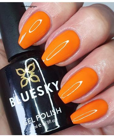 Bluesky Gel Polish Autumn Winter 2020 CITY VIBES EXCLUSIVE COLLECTION NAIL UV/LED SOAK OFF CHOOSE YOUR GEL (AW2001 NEW YORKER)