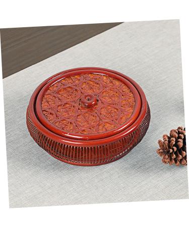 OUNONA Box Bamboo Serving Tray Wood Serving Tray Snack Food Case Bamboo Case Container Bamboo Weaving - Buy Online on GoSupps.com