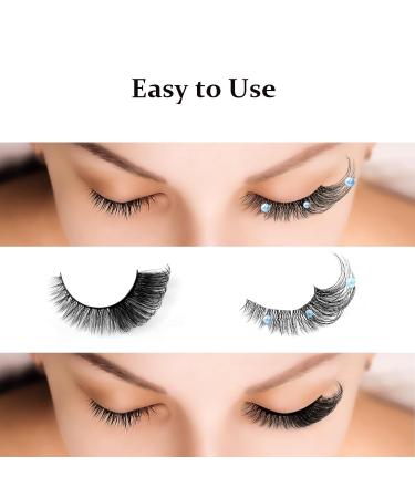 24 Pairs Handmade False Eyelashes | Wispy Fluffy Cat Eyelashes - Versatile Styles & Ultra-Comfortable for Everyday Glam - Buy Online on GoSupps.com